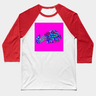 rainbow pangolin scaly anteater ecopop Baseball T-Shirt